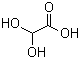 structure of CAS# 563-96-2, Glyoxylic acid monohydrate;Dihydroxyacetic acid; Formylformic acid; Oxoethanoic acid