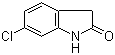 structure of CAS# 56341-37-8, 6-Chlorooxindole;6-Chloro-1,3-dihydro-2H-indol-2-one