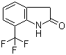 结构式 CAS# 56341-40-3, 7-三氟甲基吲哚-2-酮