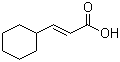 结构式 CAS# 56453-86-2, (2E)-3-环己基-2-丙烯酸