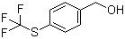 structure of CAS# 56456-52-1, 4-(Trifluoromethylthio)benzyl alcohol