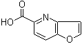 结构式 CAS# 56473-91-7, 呋喃并[3,2-b]吡啶-5-羧酸