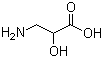 DL-Isoserine molecular structure (CAS 565-71-9)
