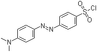 结构式 CAS# 56512-49-3, 4-(N,N-二甲基氨基)偶氮苯-4'-磺酰氯