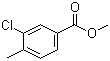 结构式 CAS# 56525-63-4, 3-氯-4-甲基苯甲酸甲酯