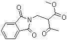 structure of CAS# 565471-90-1, Methyl 2-(N-phthalimidomethyl)-3-oxobutyrate
