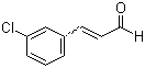 结构式 CAS# 56578-37-1, 3-氯肉桂醛; 间氯肉桂醛