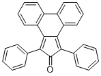 结构式 CAS# 5660-91-3, 1,3-二苯基-2H-环戊二烯并(l)菲-2-酮