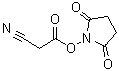 结构式 CAS# 56657-76-2, N-(氰基乙酰氧基)琥珀酰亚胺