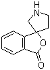 结构式 CAS# 56658-23-2, 螺[异苯并呋喃-1(3H),3'-吡咯烷]-3-酮