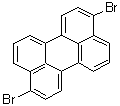 structure of CAS# 56752-35-3, 3,9-Dibromoperylene