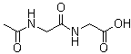 结构式 CAS# 5687-48-9, N-乙酰基甘氨酰甘氨酸