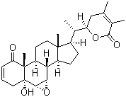 结构式 CAS# 56973-41-2, 睡茄素 B