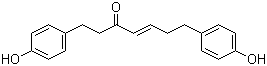 结构式 CAS# 56973-65-0, 白桦林烯酮; 1,7-双(4-羟基苯基)-4-庚烯-3-酮