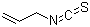 Allyl isothiocyanate molecular structure (CAS 57-06-7)