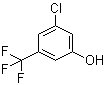 结构式 CAS# 570391-18-3, 3-氯-5-三氟甲基苯酚