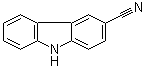 结构式 CAS# 57102-93-9, 9H-咔唑-3-甲腈