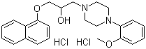 结构式 CAS# 57149-08-3, 盐酸萘哌地尔