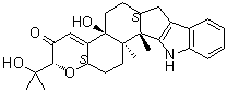 structure of CAS# 57186-25-1, Paxilline;(+)-Paxilline; Paxicillin; Paxillin