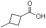 结构式 CAS# 57252-83-2, 3-甲基环丁烷羧酸