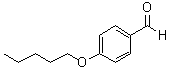 结构式 CAS# 5736-91-4, 4-戊氧基苯甲醛