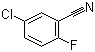 结构式 CAS# 57381-34-7, 5-氯-2-氟苯腈; 5-氯-2-氟苯甲腈