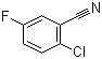 结构式 CAS# 57381-56-3, 2-氯-5-氟苯腈