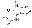 结构式 CAS# 574-95-8, 金丝菌素
