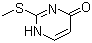 结构式 CAS# 5751-20-2, 2-甲硫基-4-嘧啶酮