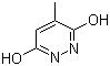 structure of CAS# 5754-18-7, 3,6-Dihydroxy-4-methylpyridazine;4-Methylpyridazine-3,6-diol
