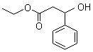 Ethyl 3-hydroxy-3-phenylpropanoate molecular structure (CAS 5764-85-2)