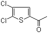 structure of CAS# 57681-59-1, 2-Acetyl-4,5-dichlorothiophene