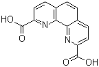 结构式 CAS# 57709-61-2, 1,10-菲罗啉-2,9-二甲酸