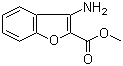 结构式 CAS# 57805-85-3, 3-氨基苯并呋喃-2-甲酸甲酯
