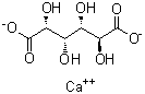 structure of CAS# 5793-88-4, D-Glucaric acid calcium salt;Antacidin; Calcium D-glucarate; Calcium D-saccharate; Calcium saccharate