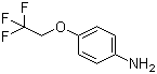 结构式 CAS# 57946-61-9, 4-(2,2,2-三氟乙氧基)苯胺