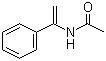 结构式 CAS# 57957-24-1, 1-(乙酰氨基)-1-苯乙烯