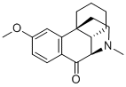 structure of CAS# 57969-05-8, Dextromethorphan EP Impurity C;ent-3-Methoxy-17-methylmorphinan-10-one