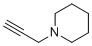 结构式 CAS# 5799-75-7, 1-(丙-2-炔-1-基)哌啶