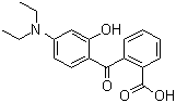 2-(4-Diethylamino-2-hydroxybenzoyl)benzoic acid molecular structure (CAS 5809-23-4)