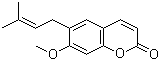 结构式 CAS# 581-31-7, 软木花椒素