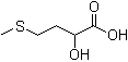 structure of CAS# 583-91-5, Desmeninol;alpha-Hydroxy-gamma-(methylthio)butyric acid; gamma-(Methylmercapto)-alpha-hydroxybutyric acid; gamma-(Methylthio)-alpha-hydroxybutyric acid; ; 2-Hydroxy-4-(methylthio)butanoic acid