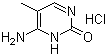 结构式 CAS# 58366-64-6, 5-甲基胞嘧啶盐酸盐