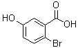 结构式 CAS# 58380-11-3, 2-溴-5-羟基苯甲酸