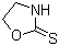 structure of CAS# 5840-81-3, 2-Oxazolidinethione;1,3-Oxazolidine-2-thione; 2-Mercapto-2-oxazoline; 2-Thiooxazolidone; 2-Thioxotetrahydro-1,3-oxazole