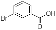 structure of CAS# 585-76-2, 3-Bromobenzoic acid