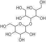Lactitol molecular structure (CAS 585-86-4)