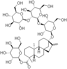 structure of CAS# 58543-16-1, Rebaudioside A