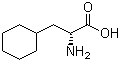 structure of CAS# 58717-02-5, D-Cyclohexylalanine;(2R)-2-Amino-3-cyclohexylpropanoic acid