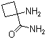 结构式 CAS# 587829-74-1, 1-氨基环丁烷甲酰胺